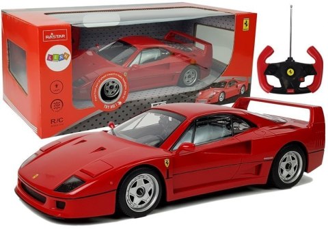 SAMOCHÓD ZDALNIE STEROWANY FERRARI F40 AUTO RC 1:14 8 KM/H PILOT ZASIĘG 20M