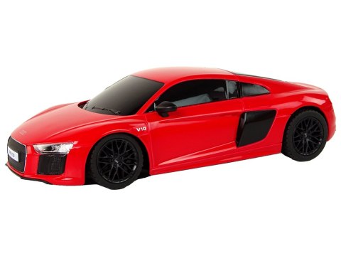 SAMOCHÓD ZDALNIE STEROWANY AUTO RC AUDI R8 1:24 RASTAR GUMOWE KOŁA RUCHOME EL.