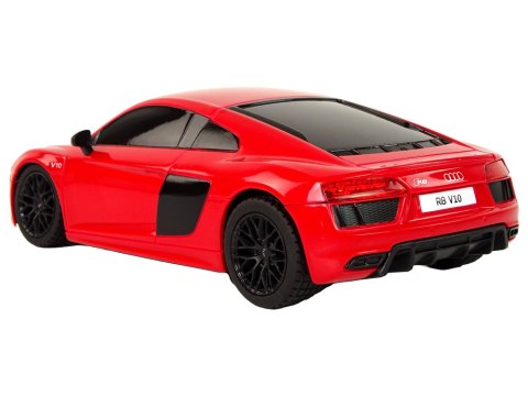 SAMOCHÓD ZDALNIE STEROWANY AUTO RC AUDI R8 1:24 RASTAR GUMOWE KOŁA RUCHOME EL.