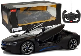 SAMOCHÓD ZDALNIE STEROWANY BMW i8 RASTAR AUTO RC 1:14 PILOT DRZWI AUTOMATYCZNE