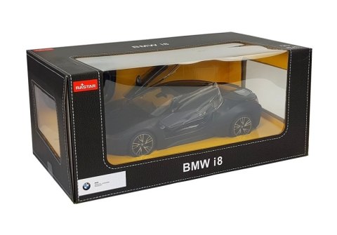 SAMOCHÓD ZDALNIE STEROWANY BMW i8 RASTAR AUTO RC 1:14 PILOT DRZWI AUTOMATYCZNE