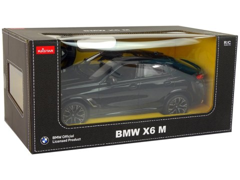 SAMOCHÓD ZDALNIE STEROWANY BMW X6M AUTO RC 1:14 RASTAR PILOT ŚWIATŁA DETALE