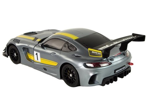 SAMOCHÓD ZDALNIE STEROWANY 1:14 AUTO RC MERCEDES AMG GT3 ROBOT TRANSFORMACJA