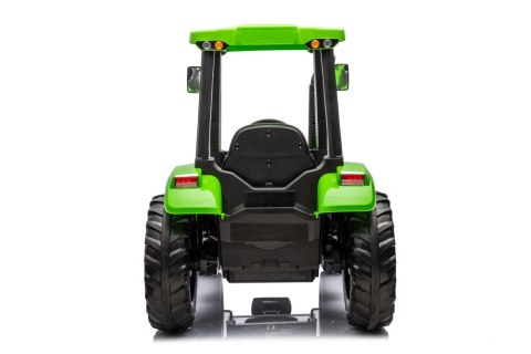 DUŻY TRAKTOR NA AKUMULATOR DLA DZIECKA A011 24V 2X200W PILOT EVA LED SKÓRA