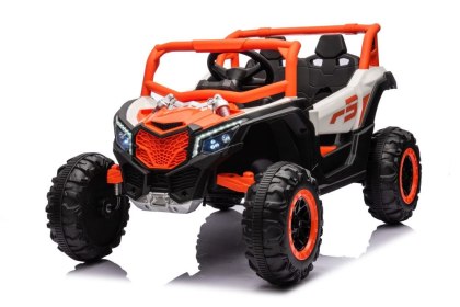 AUTO NA AKUMULATOR DLA DZIECKA BUGGY UTV NEL-901 4X4 PILOT EVA SKÓRA LED MP3