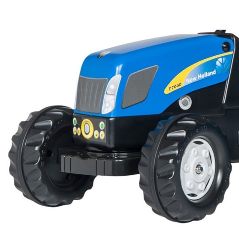 Rolly Toys rollyKid NH T 7040 Traktor na pedały New Holland z Przyczepką