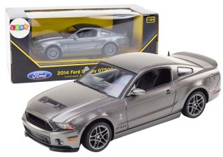 Auto Ford Shelby GT500 W Skali 1:24 Napęd Srebrny