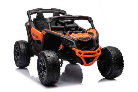 AUTO NA AKUMULATOR DLA DZIECKA BUGGY CAN-AM 4X200W 24V PILOT MP3 EVA SKÓRA LED