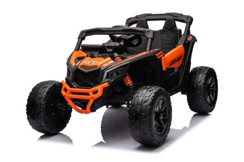 AUTO NA AKUMULATOR DLA DZIECKA BUGGY CAN-AM 4X200W 24V PILOT MP3 EVA SKÓRA LED