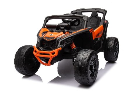 AUTO NA AKUMULATOR DLA DZIECKA BUGGY CAN-AM 4X200W 24V PILOT MP3 EVA SKÓRA LED