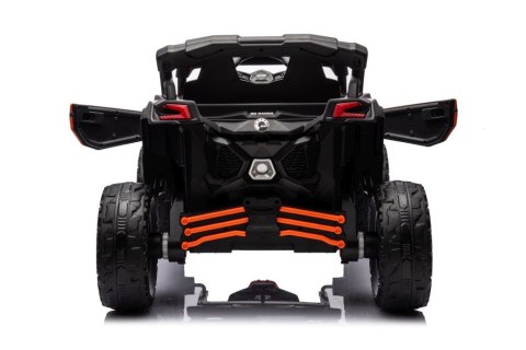 AUTO NA AKUMULATOR DLA DZIECKA BUGGY CAN-AM 4X200W 24V PILOT MP3 EVA SKÓRA LED