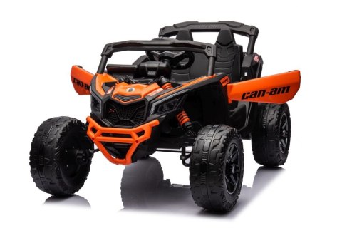 AUTO NA AKUMULATOR DLA DZIECKA BUGGY CAN-AM 4X200W 24V PILOT MP3 EVA SKÓRA LED