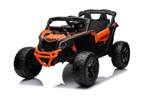 AUTO NA AKUMULATOR DLA DZIECKA BUGGY CAN-AM 4X200W 24V PILOT MP3 EVA SKÓRA LED