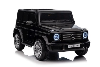 SAMOCHÓD NA AKUMULATOR DLA DZIECKA AUTO MERCEDES G500 4X4 LED PILOT EVA SKÓRA MP3