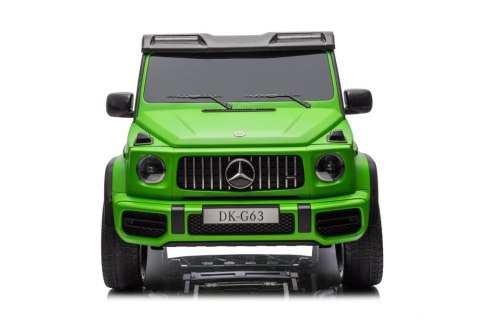 AUTO NA AKUMULATOR DLA 2 DZIECI MERCEDES G63 XXL 4X4 LAKIER EVA SKÓRA PILOT LED MP3