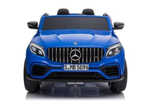 AUTO NA AKUMULATOR DLA 2 DZIECI MERCEDES GLC 63S 4X4 MP4 LAKIER EVA LED SKÓRA PILOT 2.4G