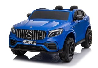 AUTO NA AKUMULATOR DLA 2 DZIECI MERCEDES GLC 63S 4X4 MP4 LAKIER EVA LED SKÓRA PILOT 2.4G