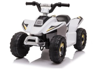 MINI QUAD NA AKUMULATOR DLA DZIECKA 1-3 LAT DO 30 KG XMX612 BIAŁY 2 BIEGI