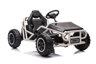 DUŻE AUTO NA AKUMULATOR DLA DZIECI GOKART BUGGY A8812 24V 2X100W SKÓRA EVA