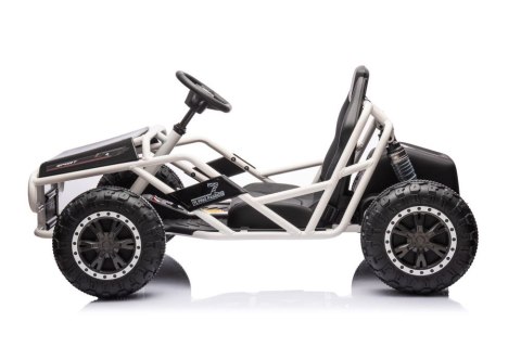 DUŻE AUTO NA AKUMULATOR DLA DZIECI GOKART BUGGY A8812 24V 2X100W SKÓRA EVA