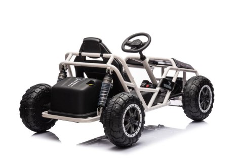 DUŻE AUTO NA AKUMULATOR DLA DZIECI GOKART BUGGY A8812 24V 2X100W SKÓRA EVA