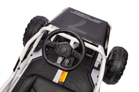 DUŻE AUTO NA AKUMULATOR DLA DZIECI GOKART BUGGY A8812 24V 2X100W SKÓRA EVA