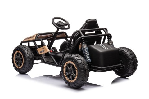 DUŻE AUTO NA AKUMULATOR DLA DZIECI GOKART BUGGY A8812 24V 2X100W SKÓRA EVA