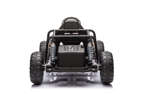 DUŻE AUTO NA AKUMULATOR DLA DZIECI GOKART BUGGY A8812 24V 2X100W SKÓRA EVA