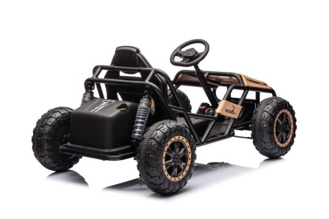 DUŻE AUTO NA AKUMULATOR DLA DZIECI GOKART BUGGY A8812 24V 2X100W SKÓRA EVA