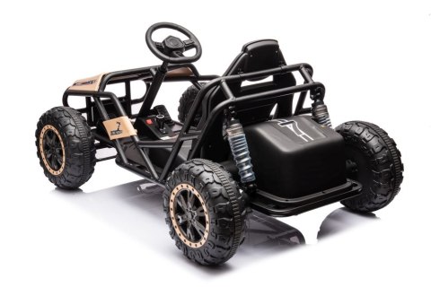 DUŻE AUTO NA AKUMULATOR DLA DZIECI GOKART BUGGY A8812 24V 2X100W SKÓRA EVA