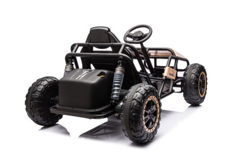 DUŻE AUTO NA AKUMULATOR DLA DZIECI GOKART BUGGY A8812 24V 2X100W SKÓRA EVA