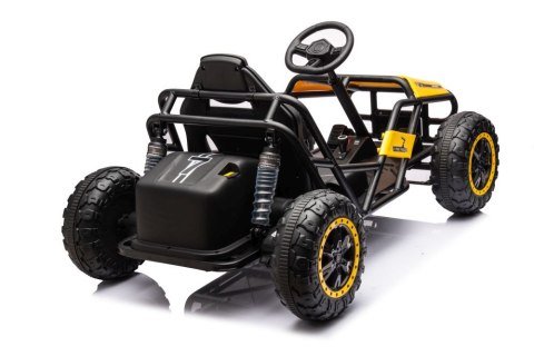 DUŻE AUTO NA AKUMULATOR DLA DZIECI GOKART BUGGY A8812 24V 2X100W SKÓRA EVA