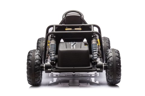 DUŻE AUTO NA AKUMULATOR DLA DZIECI GOKART BUGGY A8812 24V 2X100W SKÓRA EVA