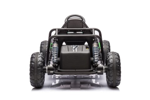 DUŻE AUTO NA AKUMULATOR DLA DZIECI GOKART BUGGY A8812 24V 2X100W SKÓRA EVA