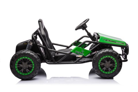 DUŻE AUTO NA AKUMULATOR DLA DZIECI GOKART BUGGY A8812 24V 2X100W SKÓRA EVA