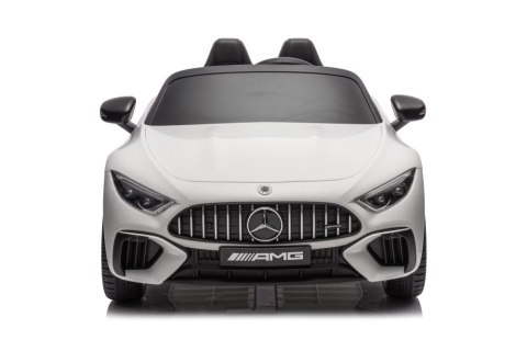 AUTO NA AKUMULATOR DLA DZIECI MERCEDES AMG SL63 2X200W PILOT SKÓRA EVA LED RADIO MP3