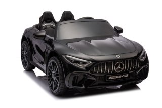 AUTO NA AKUMULATOR DLA DZIECI MERCEDES AMG SL63 2X200W PILOT SKÓRA EVA LED RADIO MP3