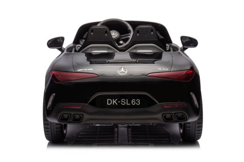 AUTO NA AKUMULATOR DLA DZIECI MERCEDES AMG SL63 2X200W PILOT SKÓRA EVA LED RADIO MP3