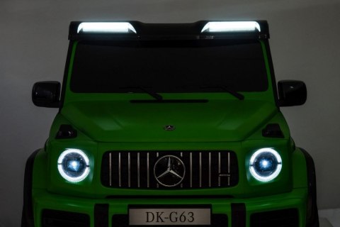 AUTO NA AKUMULATOR DLA 2 DZIECI MERCEDES G63 XXL 4X4 LAKIER EVA SKÓRA PILOT LED MP3