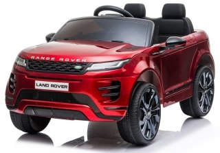 AUTO NA AKUMULATOR DLA DZIECKA RANGE ROVER EVOQUE LAKIER PILOT EVA SKÓRA LED MP3