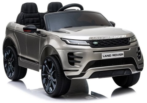 AUTO NA AKUMULATOR DLA DZIECKA RANGE ROVER EVOQUE LAKIER PILOT EVA SKÓRA LED MP3