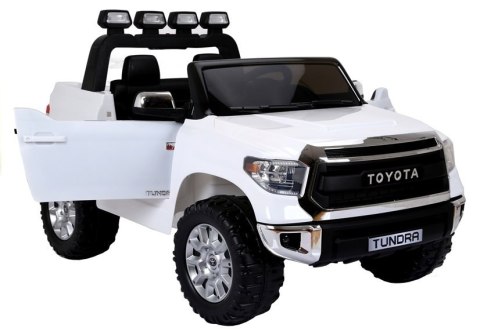 AUTO NA AKUMULATOR DLA DZIECKA PICKUP TOYOTA TUNDRA KOŁA EVA PILOT SKÓRA LED