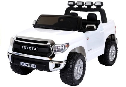 AUTO NA AKUMULATOR DLA DZIECKA PICKUP TOYOTA TUNDRA KOŁA EVA PILOT SKÓRA LED