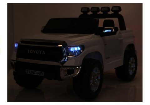 AUTO NA AKUMULATOR DLA DZIECKA PICKUP TOYOTA TUNDRA KOŁA EVA PILOT SKÓRA LED