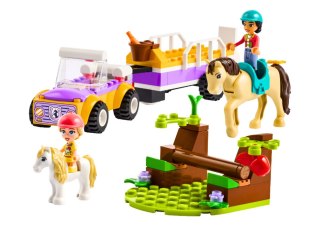 Klocki LEGO FRIENDS Przyczepka Dla Konia I Kucyka 105 Elementów 42634