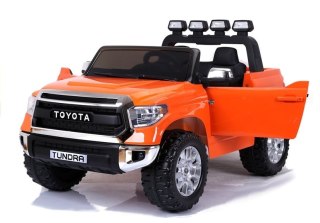 AUTO NA AKUMULATOR DLA 2 DZIECI TOYOTA TUNDRA PILOT KOŁA EVA SKÓRA LED MP3