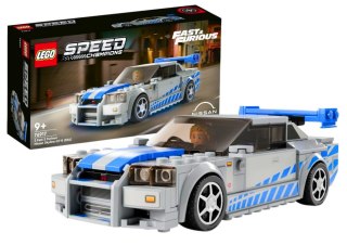 Klocki LEGO SPEED CHAMPIONS Fast & Furious Nissan Skyline GT-R (R34) 319 Elementów 76917