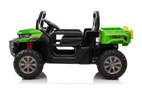 AUTO NA AKUMULATOR DLA 2 DZIECI TERENOWE XMX623 MP4 4X4 PILOT SKÓRA EVA LED