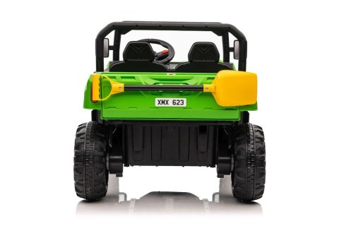 AUTO NA AKUMULATOR DLA 2 DZIECI TERENOWE XMX623 MP4 4X4 PILOT SKÓRA EVA LED
