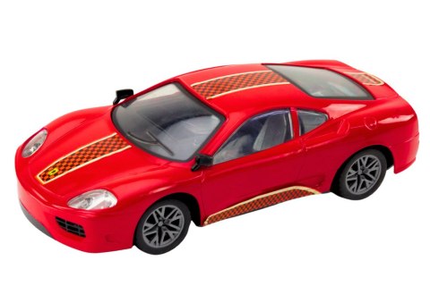 Auto Sportowe Zdalnie Sterowane Na Pilota 1:16 R/C Czerwone Auto Sportowe Zdalnie Sterowane Na Pilota 1:16 R/C Czerwone